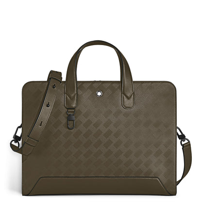 Montblanc Flache Schreibmappe aus Extreme Leder – Khaki – Ansicht 1