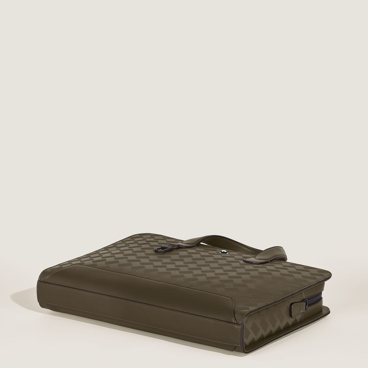 Montblanc Flache Schreibmappe aus Extreme Leder – Khaki – Ansicht 8