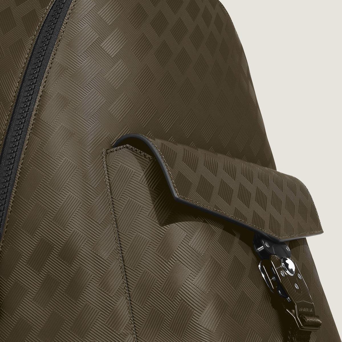 Montblanc M Lock Rucksack – Khaki – Ansicht 2