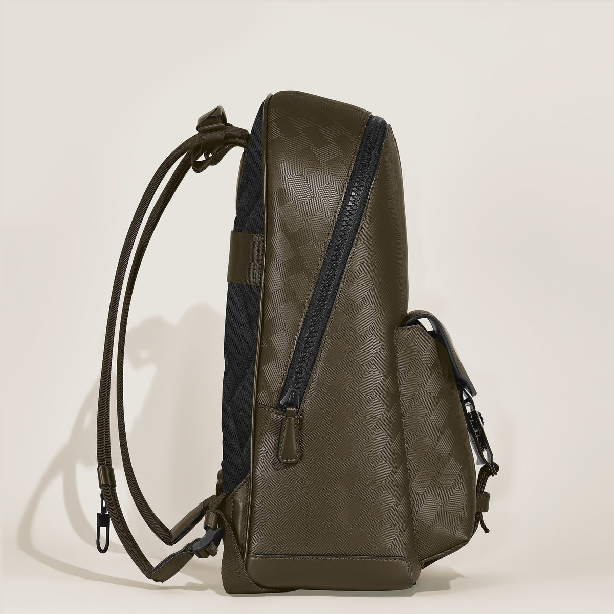 Montblanc M Lock Rucksack – Khaki – Ansicht 4