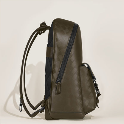 Montblanc M Lock Rucksack – Khaki – Ansicht 4
