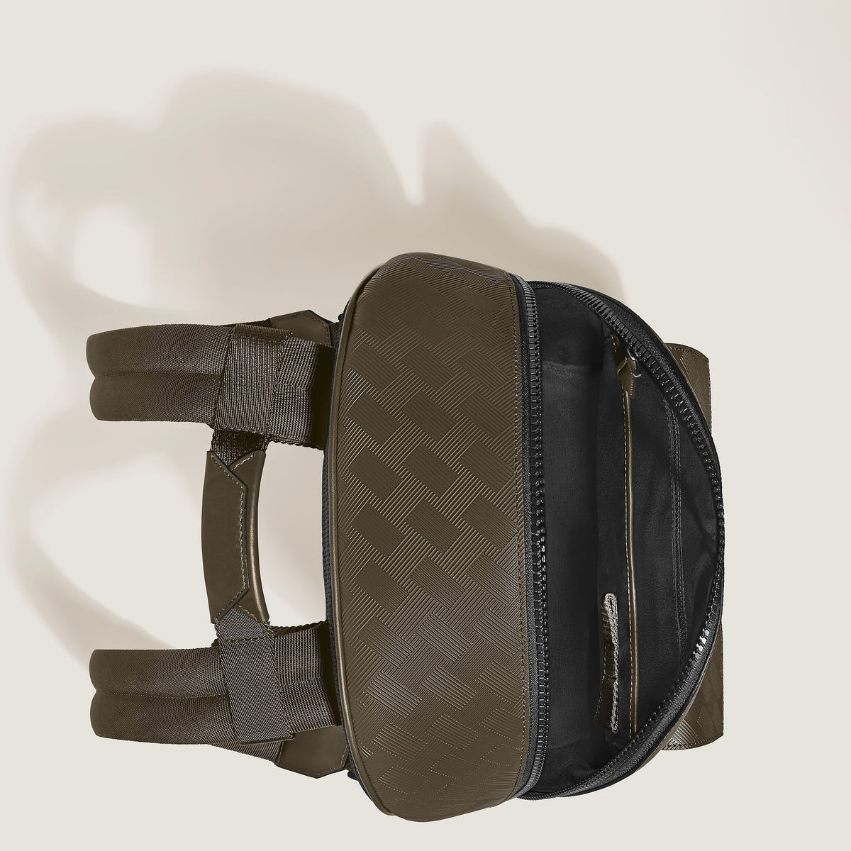 Montblanc M Lock Rucksack – Khaki – Ansicht 6