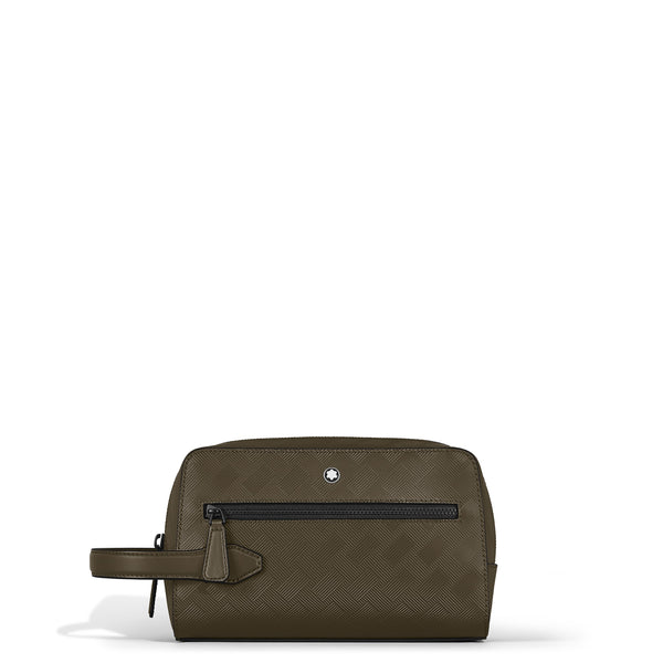 Montblanc Kosmetik Clutch aus Extreme Leder – Khaki