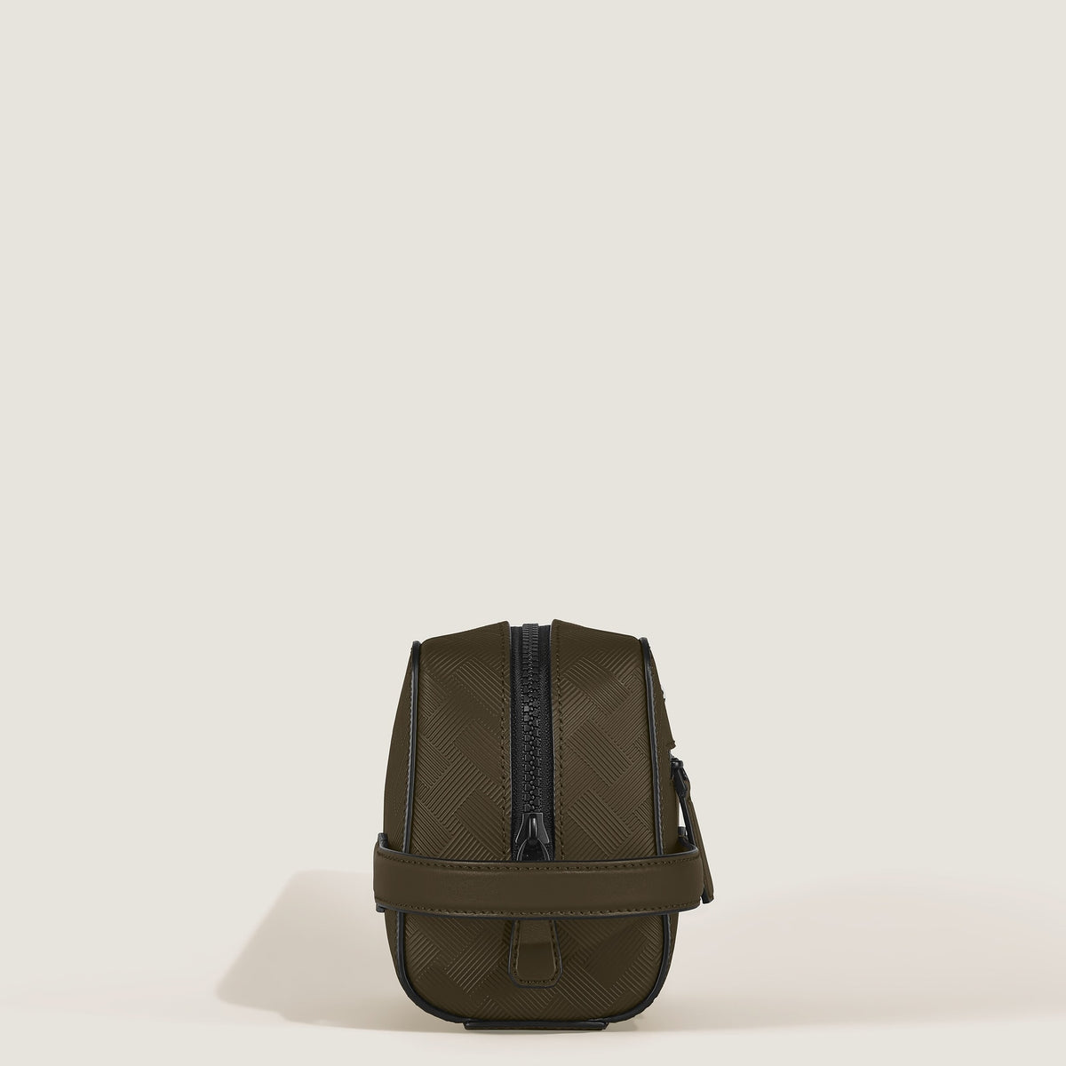 Montblanc Kosmetik Clutch aus Extreme Leder – Khaki – Ansicht 5