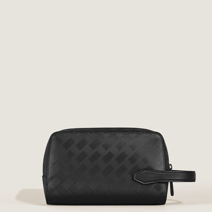 Montblanc Kosmetik Clutch aus Extreme Leder – Schwarz – Ansicht 6