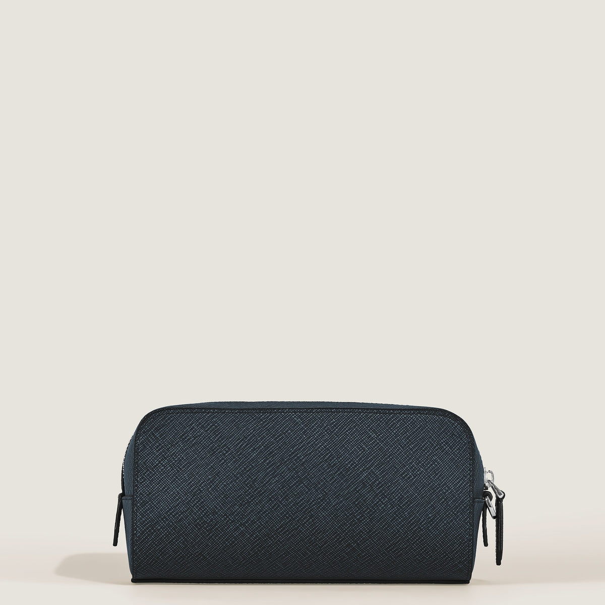 Montblanc Kleine Kosmetik Clutch aus Sartorial Leder – Twilight Blue – Ansicht 6