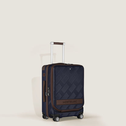 Montblanc MY4810 Kabinenkoffer mit Vordertasche – Dunkelbraun – Ansicht 3