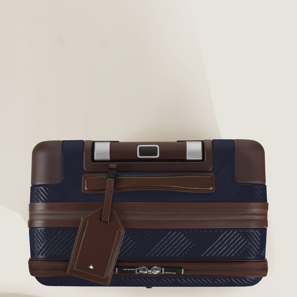 Montblanc MY4810 Kabinenkoffer mit Vordertasche – Dunkelbraun – Ansicht 7
