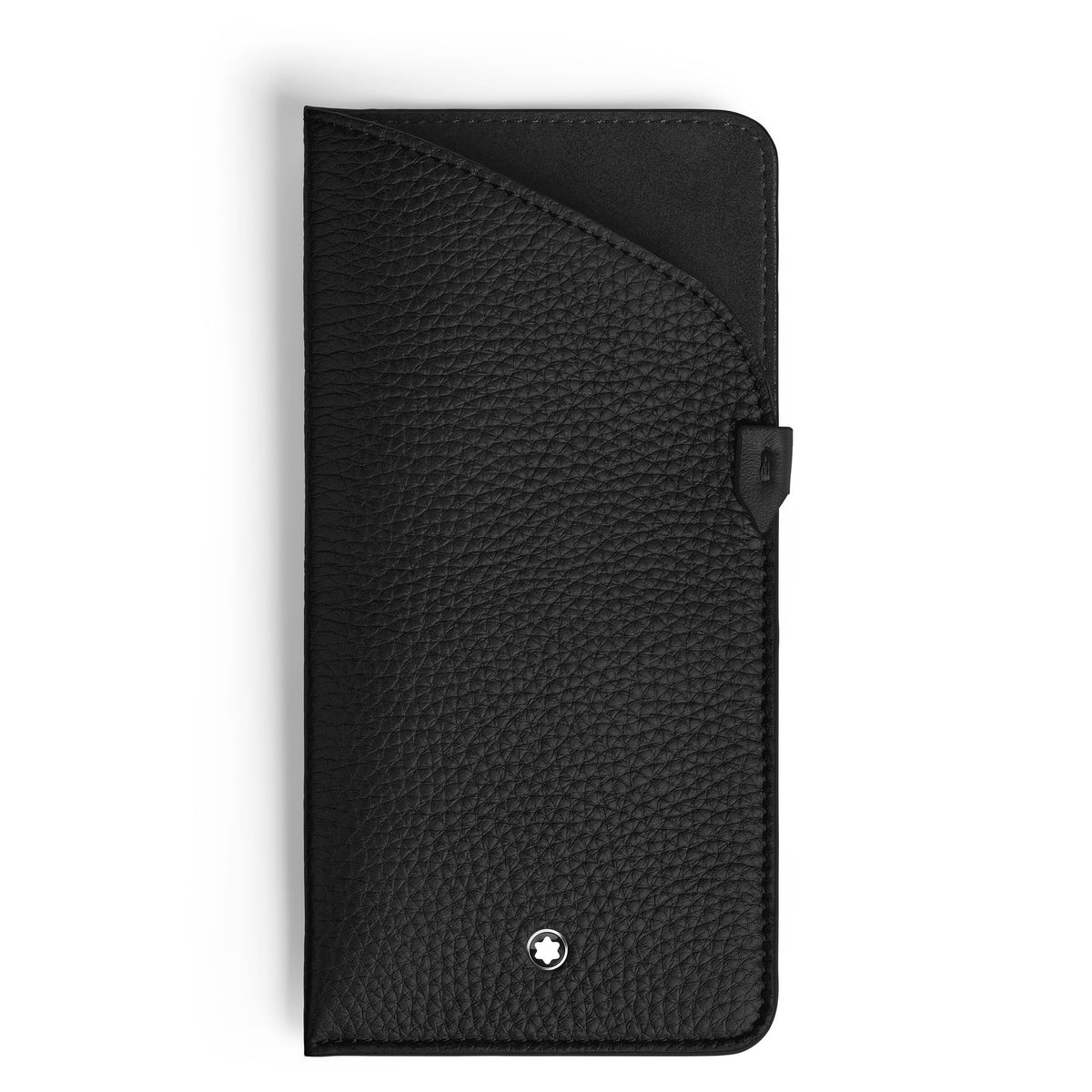 Montblanc Brillenetui aus Grain Leder – Schwarz – Ansicht 1