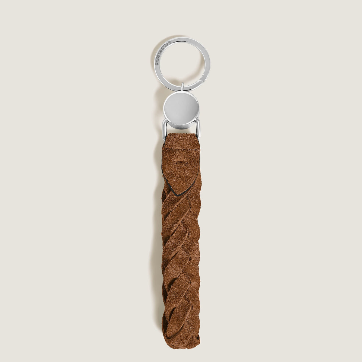 Montblanc Schlüsselanhänger mit Schlaufe aus Wildleder (MB221865) – Ansicht 2