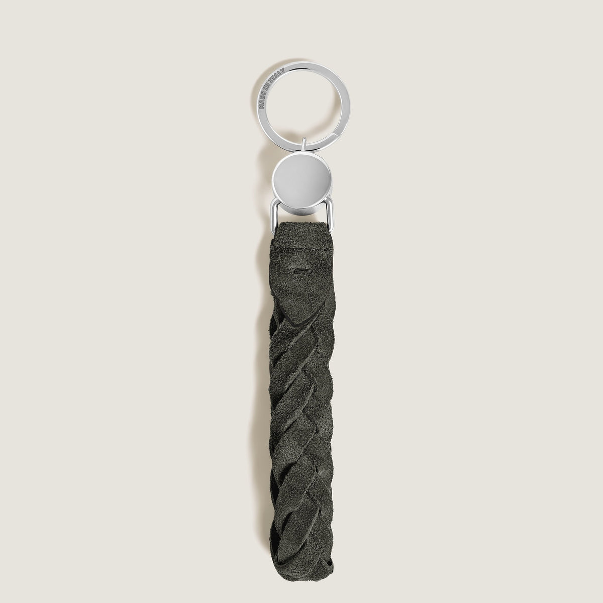 Montblanc Schlüsselanhänger mit Schlaufe aus Wildleder (MB221871) – Ansicht 2