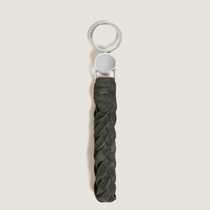 Montblanc Schlüsselanhänger mit Schlaufe aus Wildleder (MB221871) – Ansicht 2
