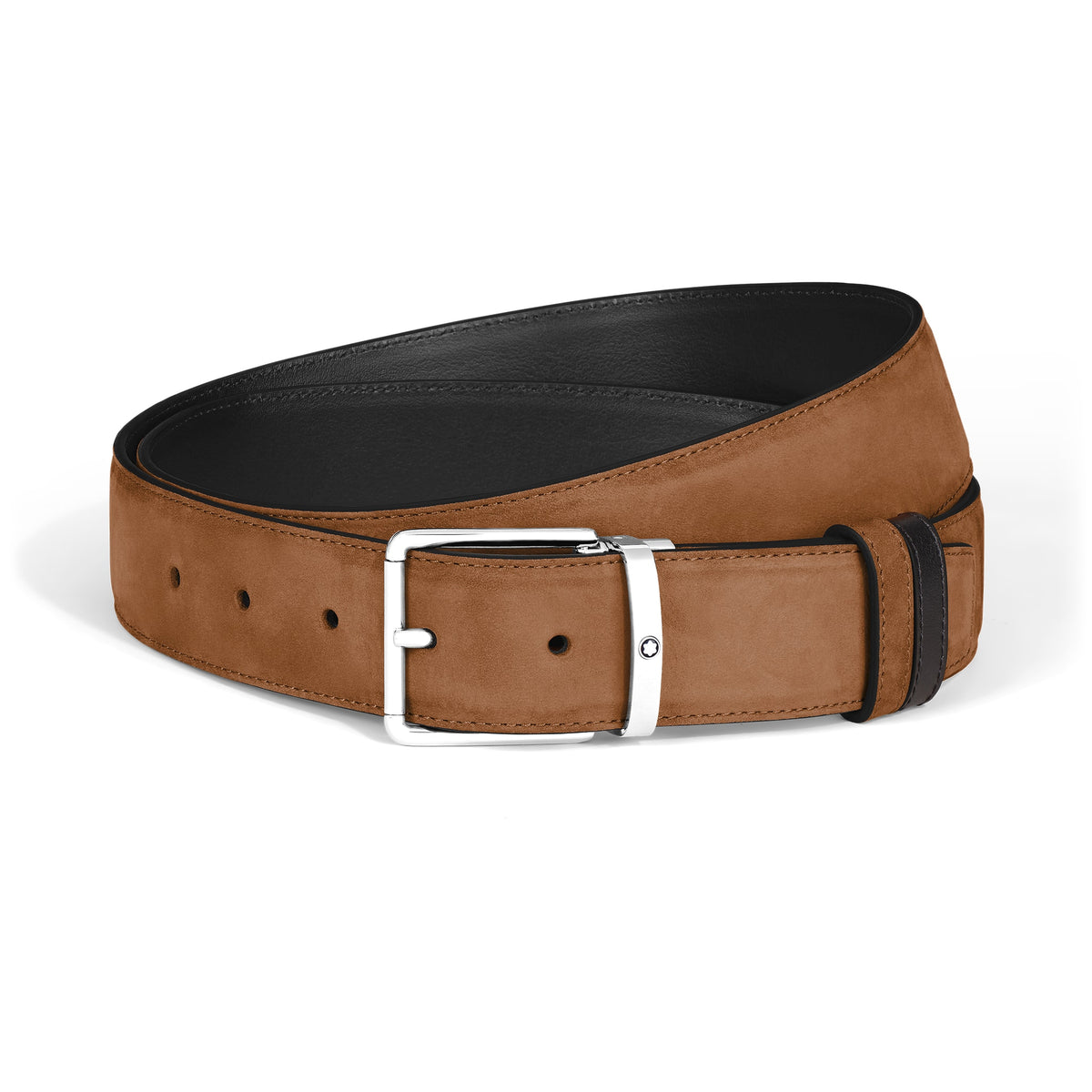 Montblanc Wendbarer Everyday Gürtel 35 mm aus Wildleder – Ansicht 1