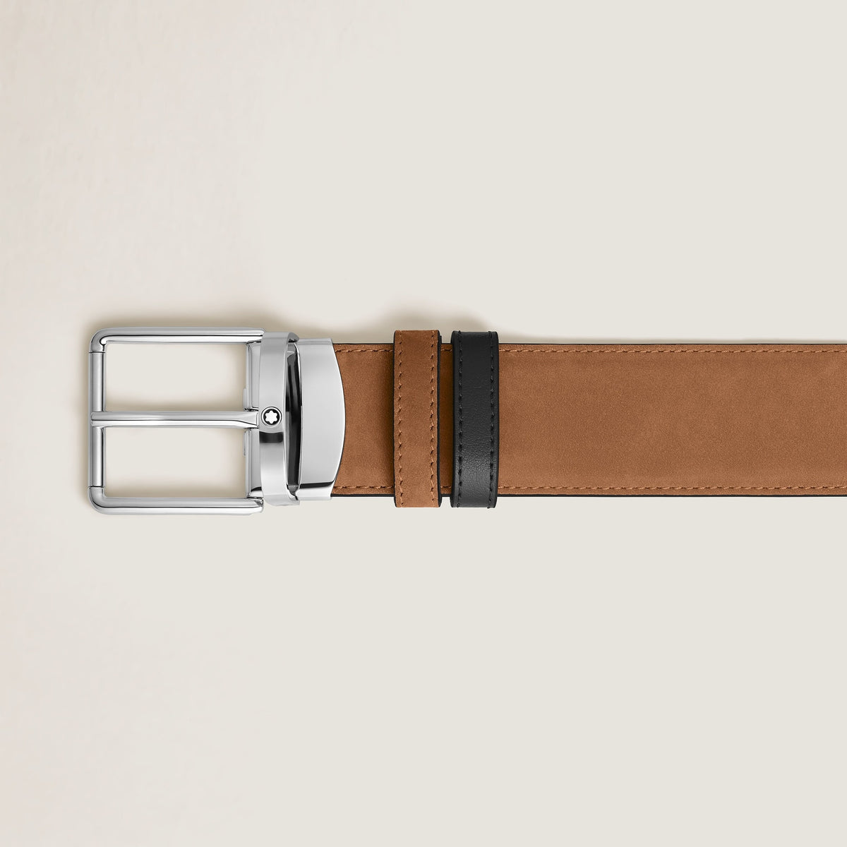 Montblanc Wendbarer Everyday Gürtel 35 mm aus Wildleder – Ansicht 2