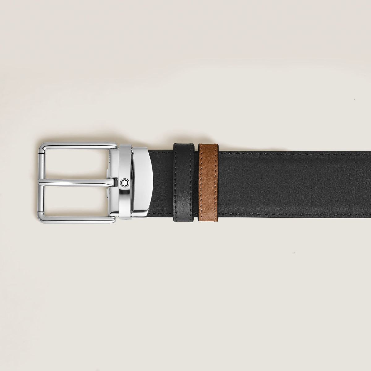 Montblanc Wendbarer Everyday Gürtel 35 mm aus Wildleder – Ansicht 3