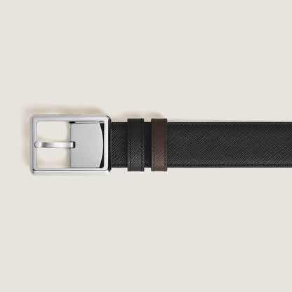 Montblanc Wendbarer rechteckiger Gürtel 30 mm aus hochwertigem Leder – Ansicht 2