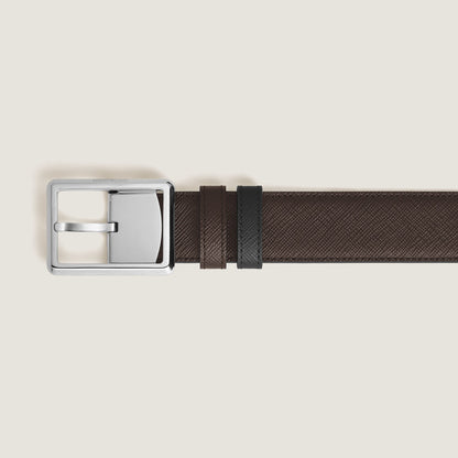 Montblanc Wendbarer rechteckiger Gürtel 30 mm aus hochwertigem Leder – Ansicht 3