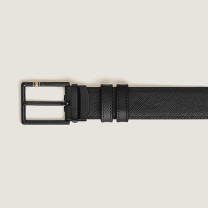 Montblanc Wendbarer Gürtel mit rechteckiger Meisterstück Schließe 30 mm aus Leder (MB222209) – Ansicht 3