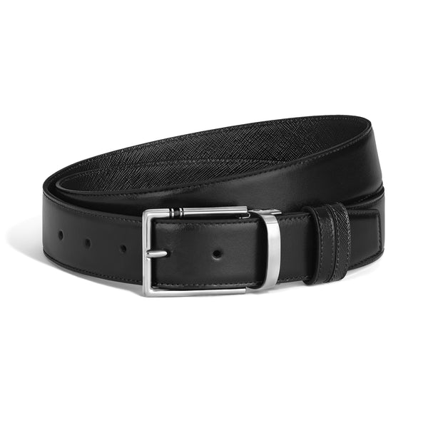 Montblanc Wendbarer Gürtel mit rechteckiger Meisterstück Schließe 35 mm aus Leder