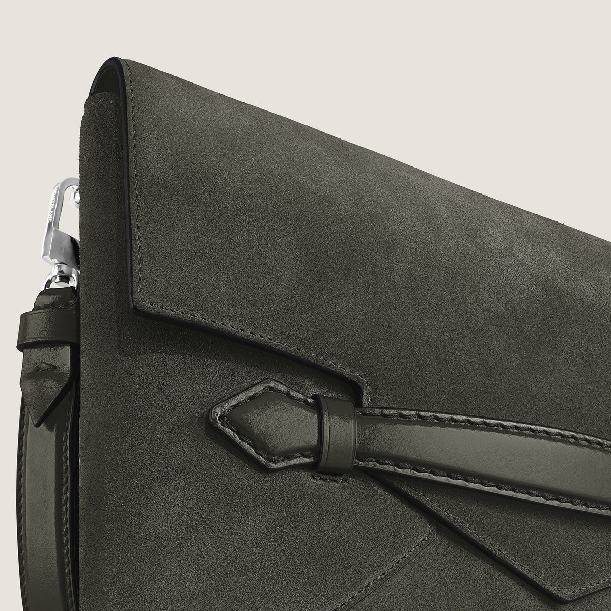 Montblanc Clutch Groß Envelope – Khaki – Ansicht 3