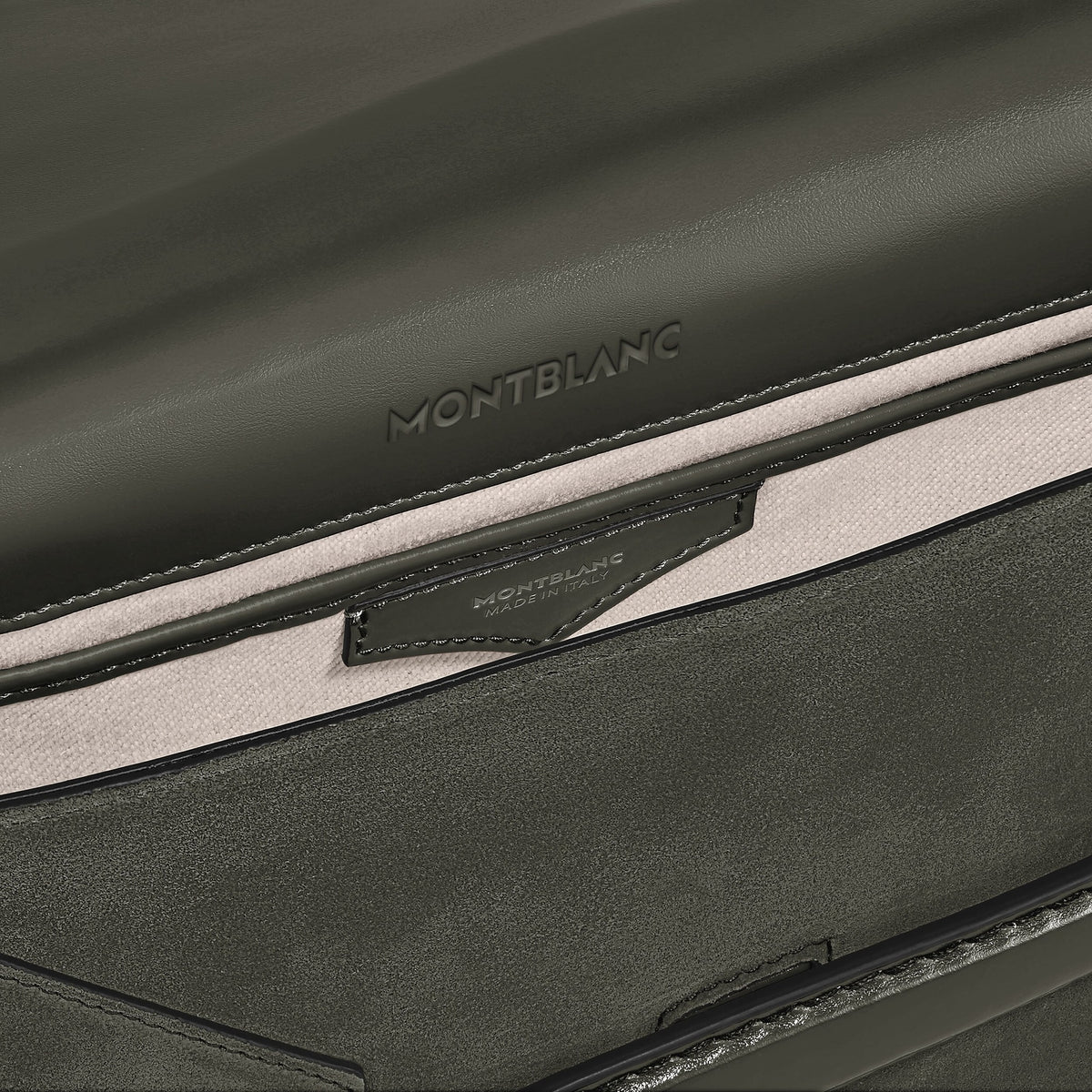Montblanc Clutch Groß Envelope – Khaki – Ansicht 4