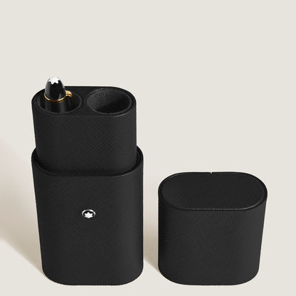 Montblanc Etui für 2 Schreibgeräte aus Sartorial Leder – Ansicht 3