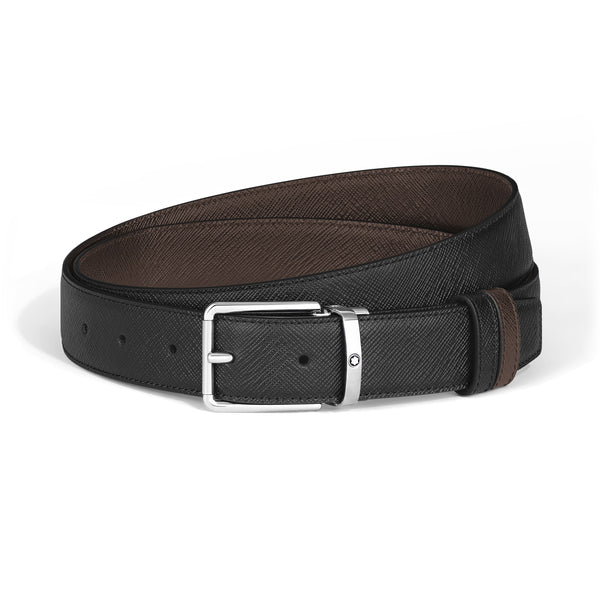 Montblanc Alltagstauglicher wendbarer Gürtel 30 mm aus hochwertigem Leder