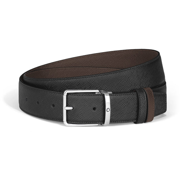 Montblanc Alltagstauglicher wendbarer Gürtel 35 mm aus hochwertigem Leder