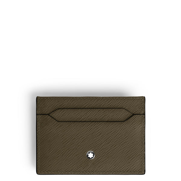 Montblanc Kartenetui 5 cc aus Sartorial Leder – Khaki
