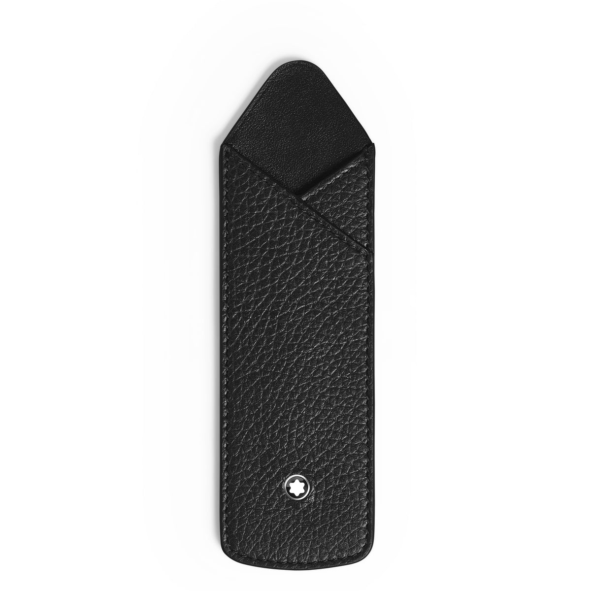 Montblanc Hülle für 1 Schreibgerät aus Grain Leder – Schwarz – Ansicht 1
