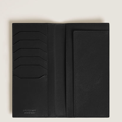 Montblanc Längliche Brieftasche 6 cc aus Meisterstück Leder – Schwarz – Ansicht 2