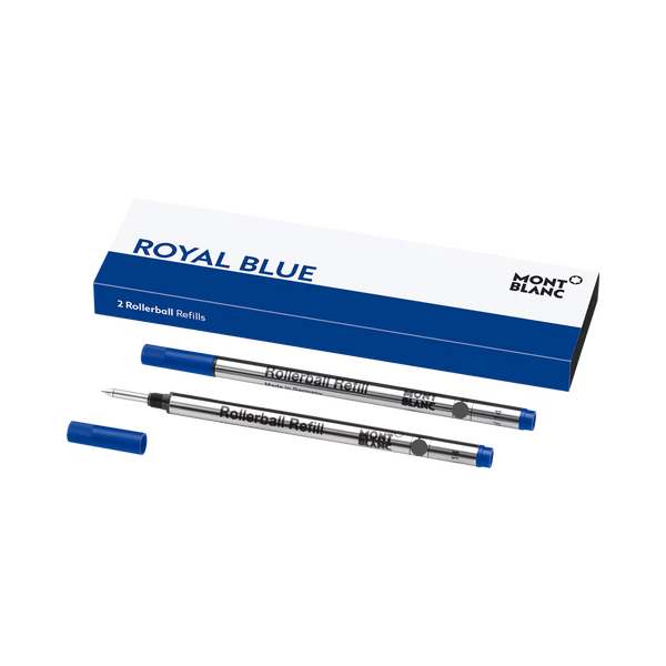 Montblanc, Rollerball Refill, Royal Blue, 2 Refills