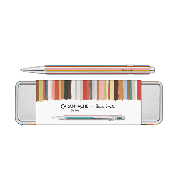 Caran d'Ache, stylo bille 849 Paul Smith, Chartreuse-Rose