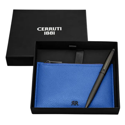 Cerruti 1881, Abbey Writing Set, matte, black
