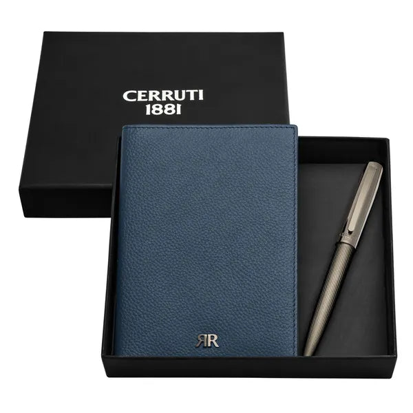 CERRUTI 1881 Schreibset Jefferson (Kugelschreiber & Reisebrieftasche)