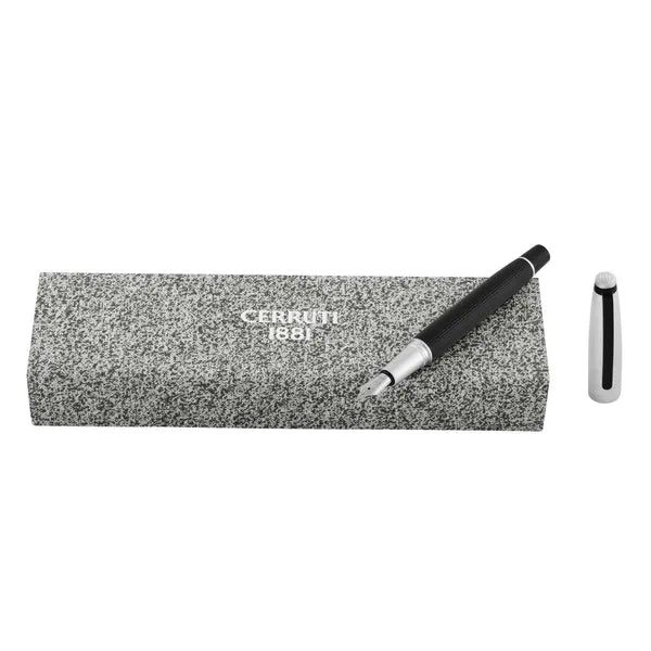 Stylo-plume Cerruti 1881 Holborn Black & Gun