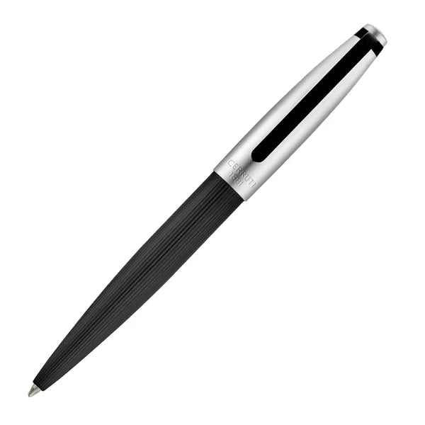 Cerruti 1881 Kugelschreiber Benson Black & Chrome