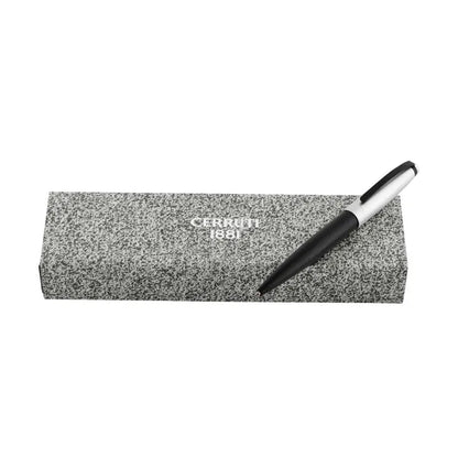 Cerruti 1881 Kugelschreiber Benson Black & Chrome