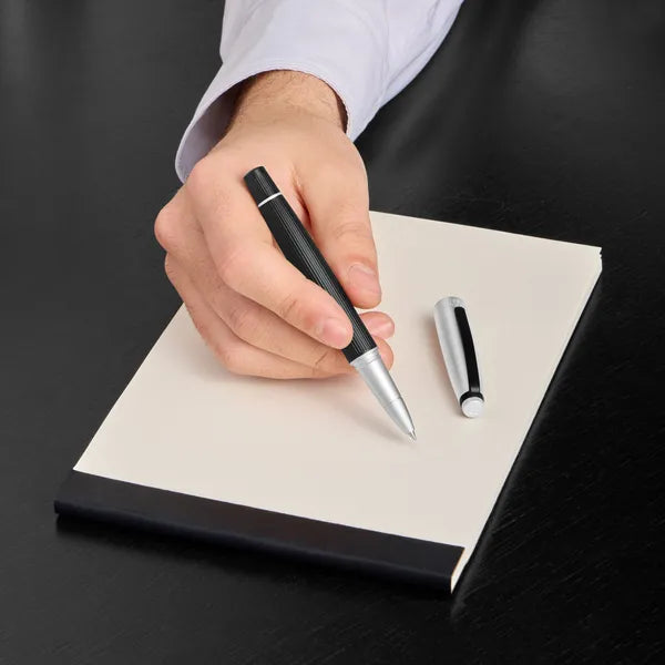 Stylo-plume Cerruti 1881 Holborn Black & Gun