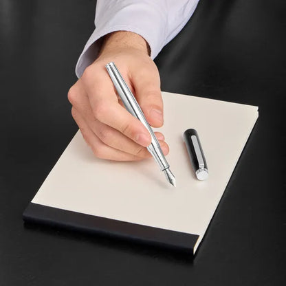 Cerruti 1881 Holborn Black & Gun Fountain Pen
