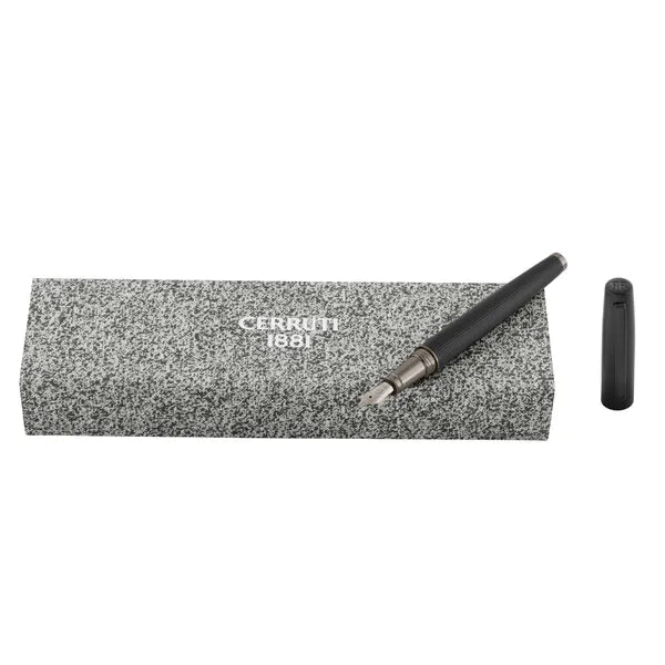 Stylo plume Cerruti 1881 Leap Classic, Noir