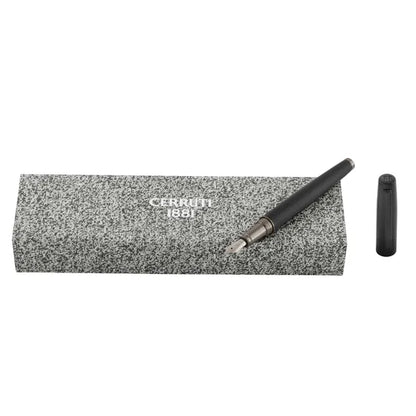 Stylo plume Cerruti 1881 Leap Classic, Noir