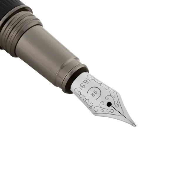 Stylo plume Cerruti 1881 Leap Classic, Noir