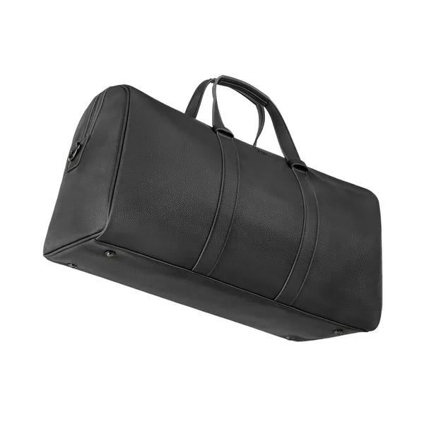 HUGO BOSS Card Holder Double B Saffiano, gunmetal