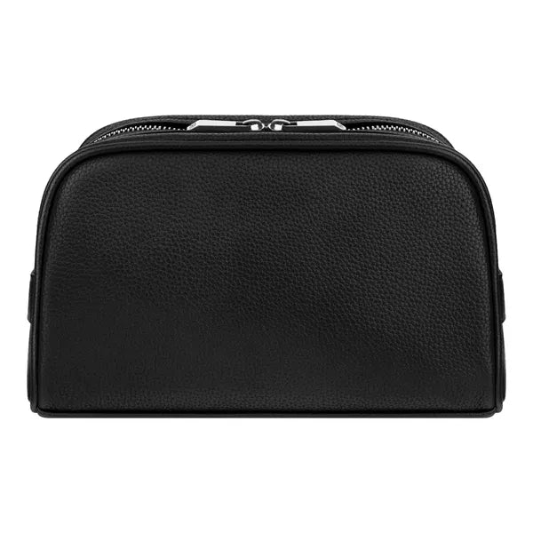 HUGO BOSS Card Holder Double B Saffiano, gunmetal