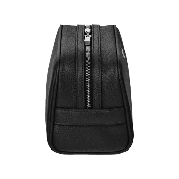 HUGO BOSS Card Holder Double B Saffiano, gunmetal