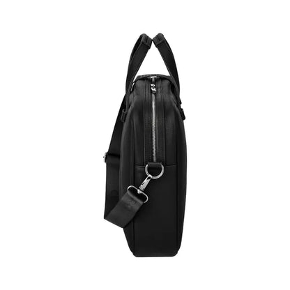 HUGO BOSS Card Holder Double B Saffiano, gunmetal