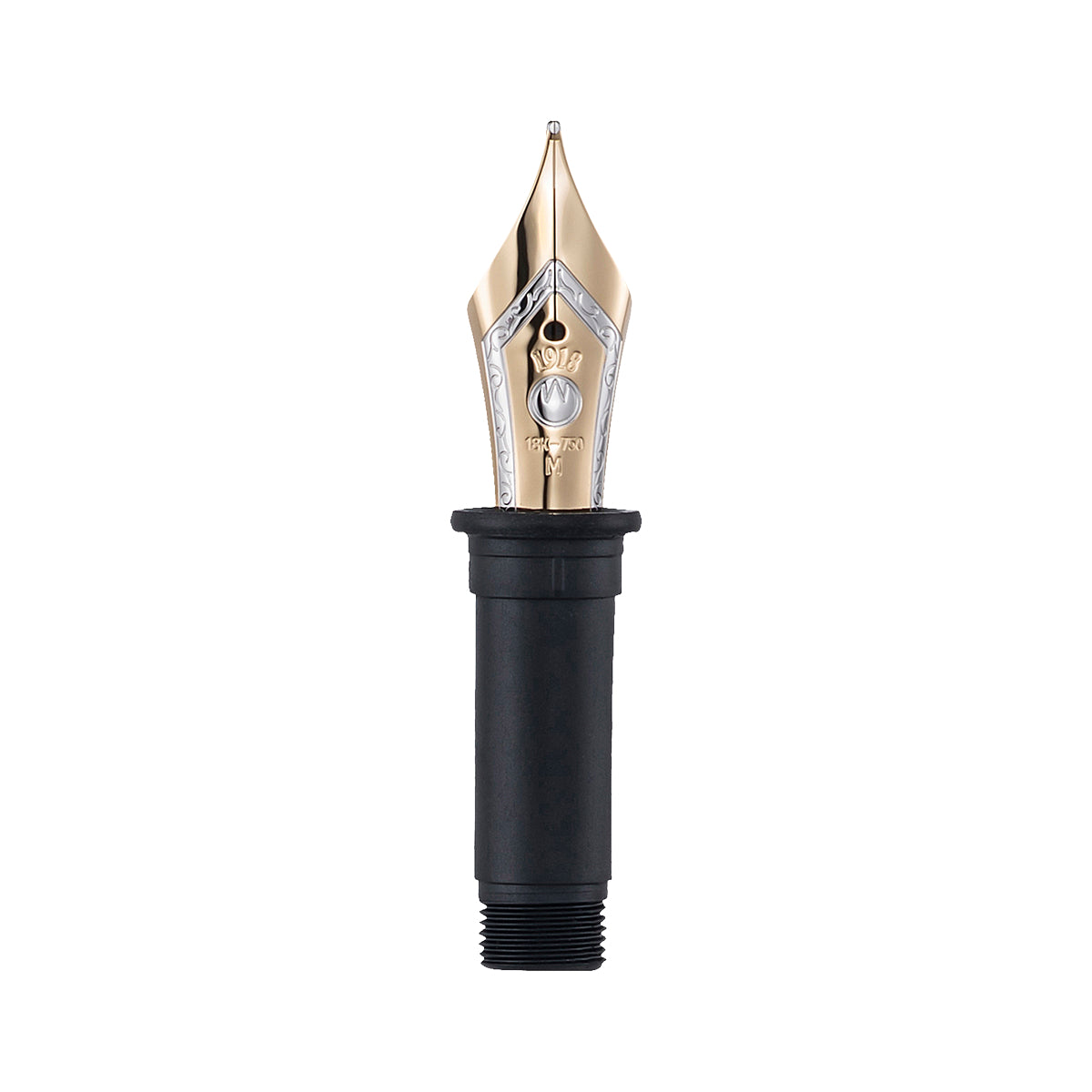 Waldmann Füllhalter Impact, 18kt, Sterlingsilber Hammerschlag