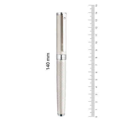 Waldmann Füller Nova Silber, 18Kt, mattiert