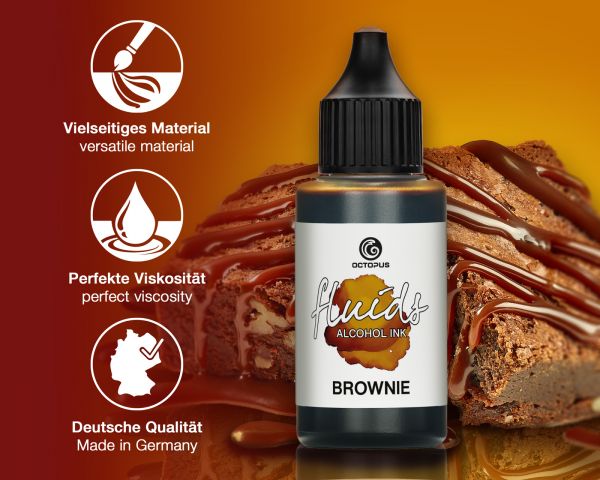 Octopus Fluids Alkoholtinte Brownie Braun 100 ml
